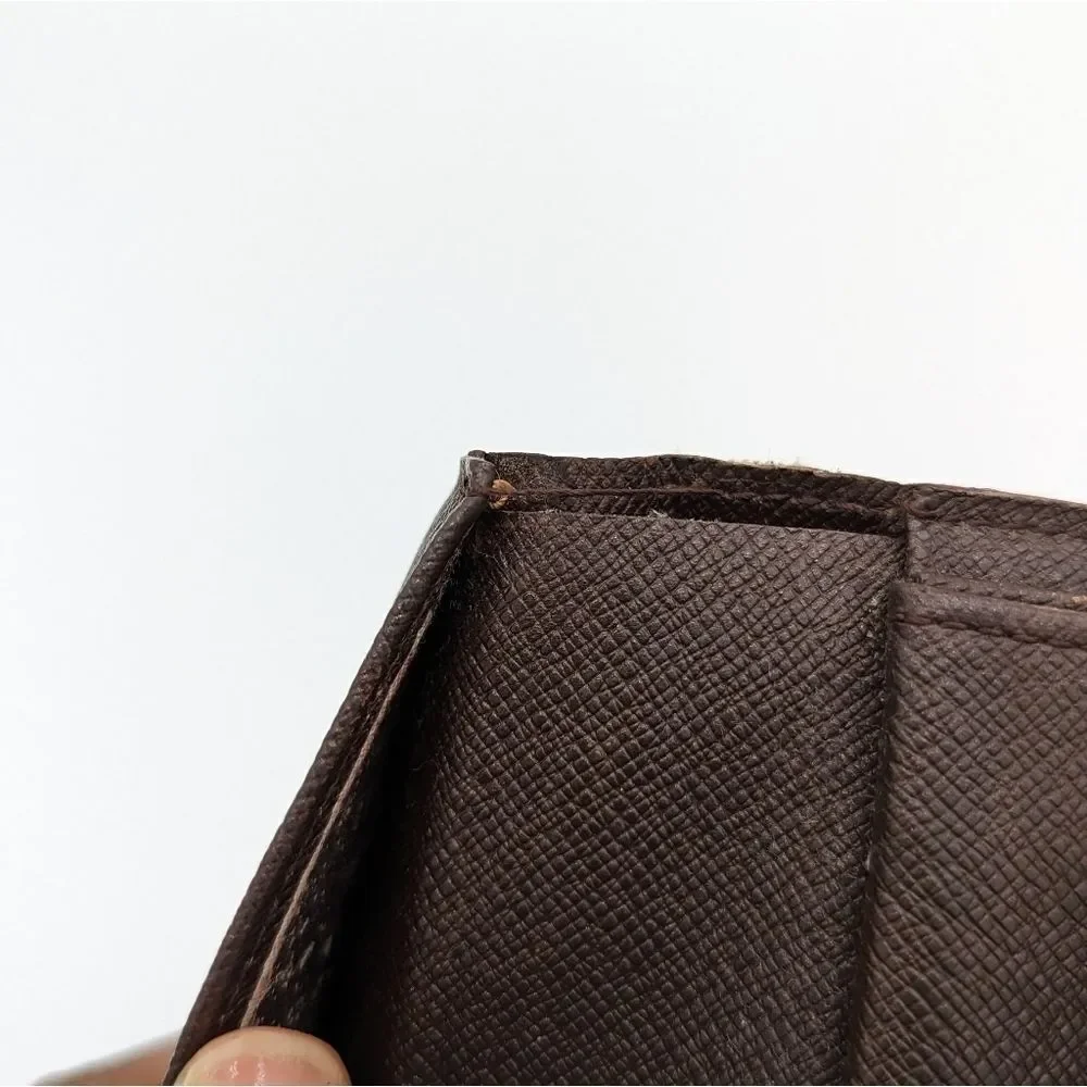 Louis Vuitton Damier Ebene Porte-Tresor Etui Papier Wallet